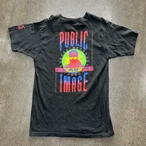 Vintage 1990 Public Image Limited Gear Up Cotton Single Stitch Size Large Tee